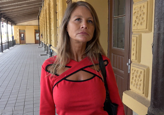 Mature Czech Slut Fucks Stranger At Train Station!