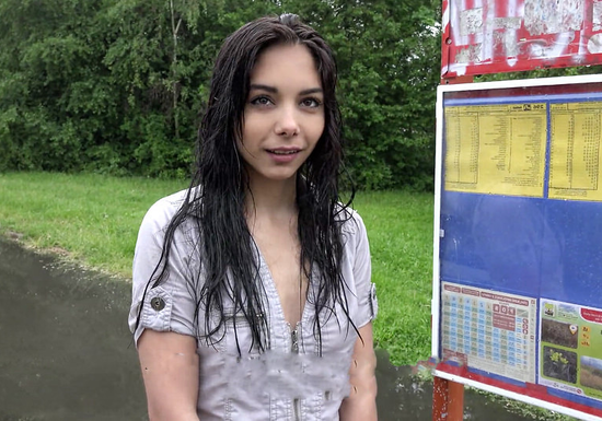Czech Street Pickup - Cute Girl Gets Roughly Fucked In The Park!