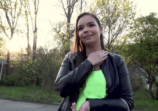 Guy Convinces Shy Beauty Into Street Sex And Fucks Her Raw!