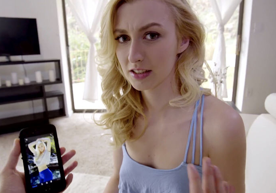 Stepbrother Seduces Blonde Stepsister Into Taboo Incest Sex!