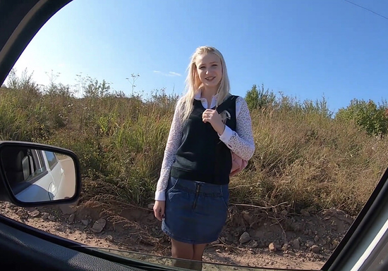 Truck Driver Fucks Hot College Girl He Picked Up After Class!