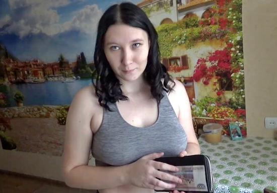 Russian Housewife Pays Repairman With Her Tight Ass!