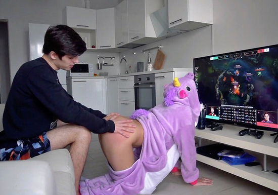 She Interrupted My Dota 2 Stream... So I Fucked Her Senseless!