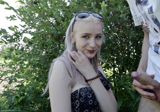 Russian Slut Sucked Me Off And Swallowed Every Drop After The Concert!