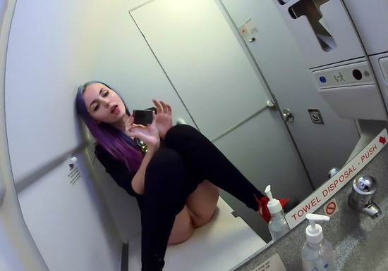 Horny Girl Needed Fun On The Flight... She Dragged Me Into The Airplane Bathroom!