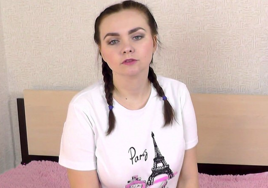 Curvy Russian Babe Sucks Cock, Moans Sweetly While Getting Pounded And Takes Cum On Her Face!