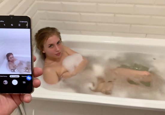 Stepsister Sucked Her Brother's Cock - Hope No One Sees This!