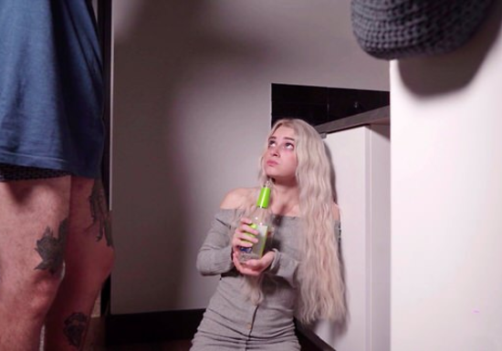 Stepdad Caught Her Drinking Beer And Turned It Into Rough Sex!