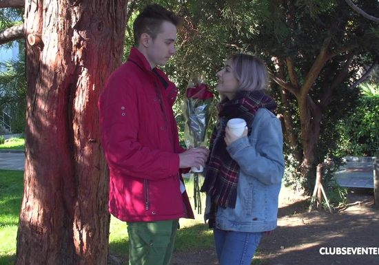 Gave The Hot Russian Beauty Flowers Just To Fuck Her Brains Out!
