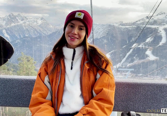 Russian Girl Sucked Stranger's Cock In The Cable Car And Swallowed Cum!