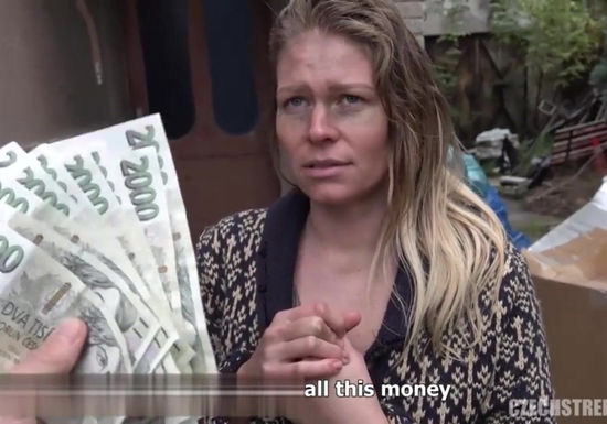 Paid Czech Woman For Sex And Fucked Her Mercilessly!