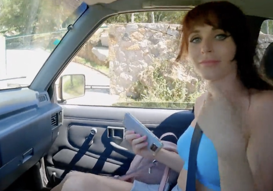 Picked Up A Stranger And Made Her Squirt All Over My Car!
