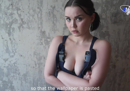 Apartment Repair Turned Into Hard Sex And Cum In Her Mouth!