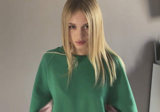 She Showed Her Tight Pussy And Perky Tits Because She Needed To Fuck