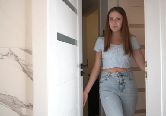 Stepsister Busted Me Stroking And Sucked Me Dry!