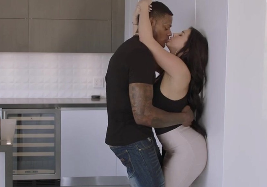 Busty Wife Takes Black Lover's Cock Behind Hubby's Back!