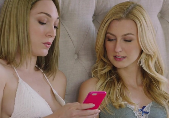 Wild Threesome With Two Blondes And Johnny Sins!