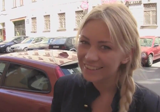 Naive Russian Stranger Tricked Into Porn Casting... Full Interview!