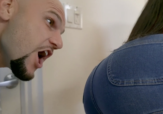 Time To Eat Pizza And Pound This Juicy Latina Ass!