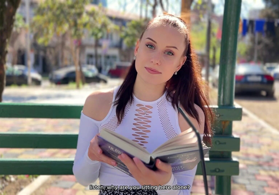 Hot Russian College Girl Surrendered To A Total Stranger!