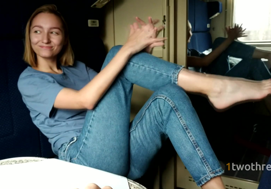 Wild Sex With My Train Compartment Neighbor!
