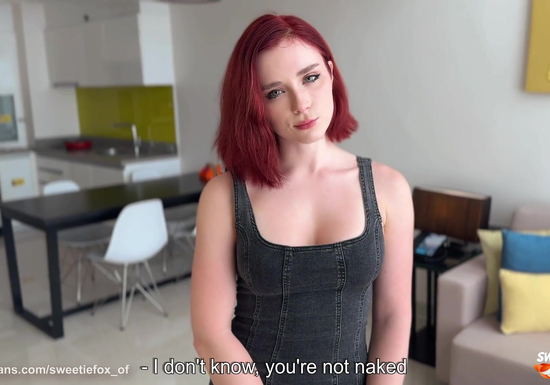 Horny Redhead Slut Gave It All Up In The Hotel Room!